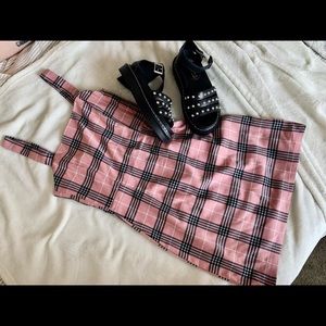 Pink Plaid dress